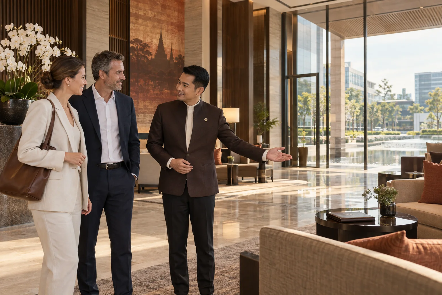 Illustrative premium hospitality in Samut Prakan